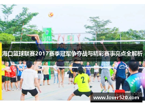 海口篮球联赛2017赛季冠军争夺战与精彩赛事亮点全解析